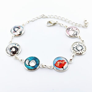 Bracelet personnalisé réglable toutes tailles, 6 dessins au choix