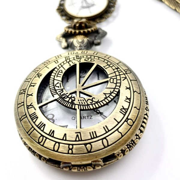 Marque Pages Métallique Bronze montre Sextan – Image 2